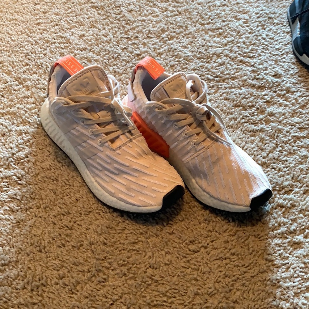 Like New NMD R2 Boost BA7260 Linen Beige Pink